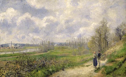 La Sente du Chou, in der Nähe von Pontoise, 1878